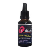 Organic face oil for oily and acne skin with tamanu oil in dropper bottle. Suitable for sensitive skin, eczema and psoriasis.
